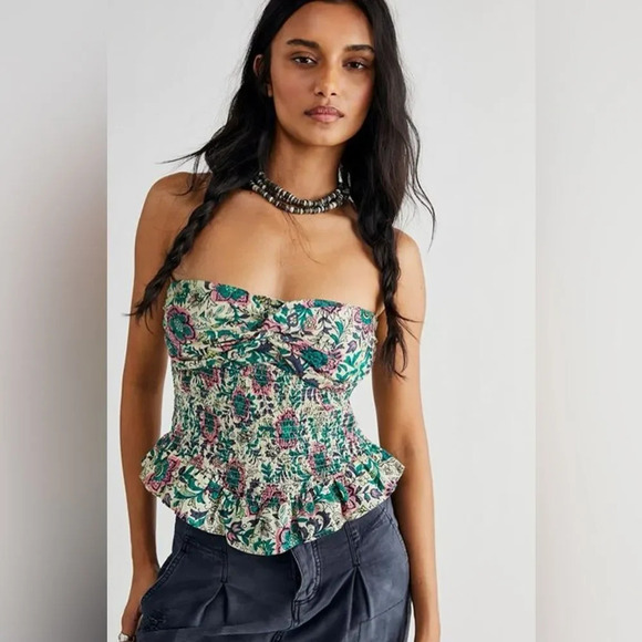 FREE PEOPLE NWOT One More Time‎ Tube Top - Picture 1 of 12